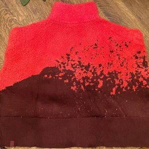 lululemon Ombré Knit Textured Turtleneck Long Sleeved Sweater